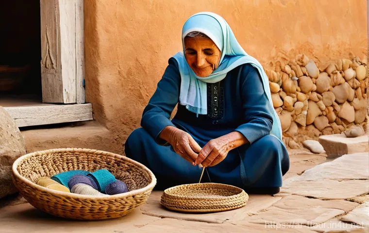 농촌관광지도사 시험 합격률 - **Prompt:** "A powerful and inspiring scene depicting a rural Arab female tour guide demonstrating r...